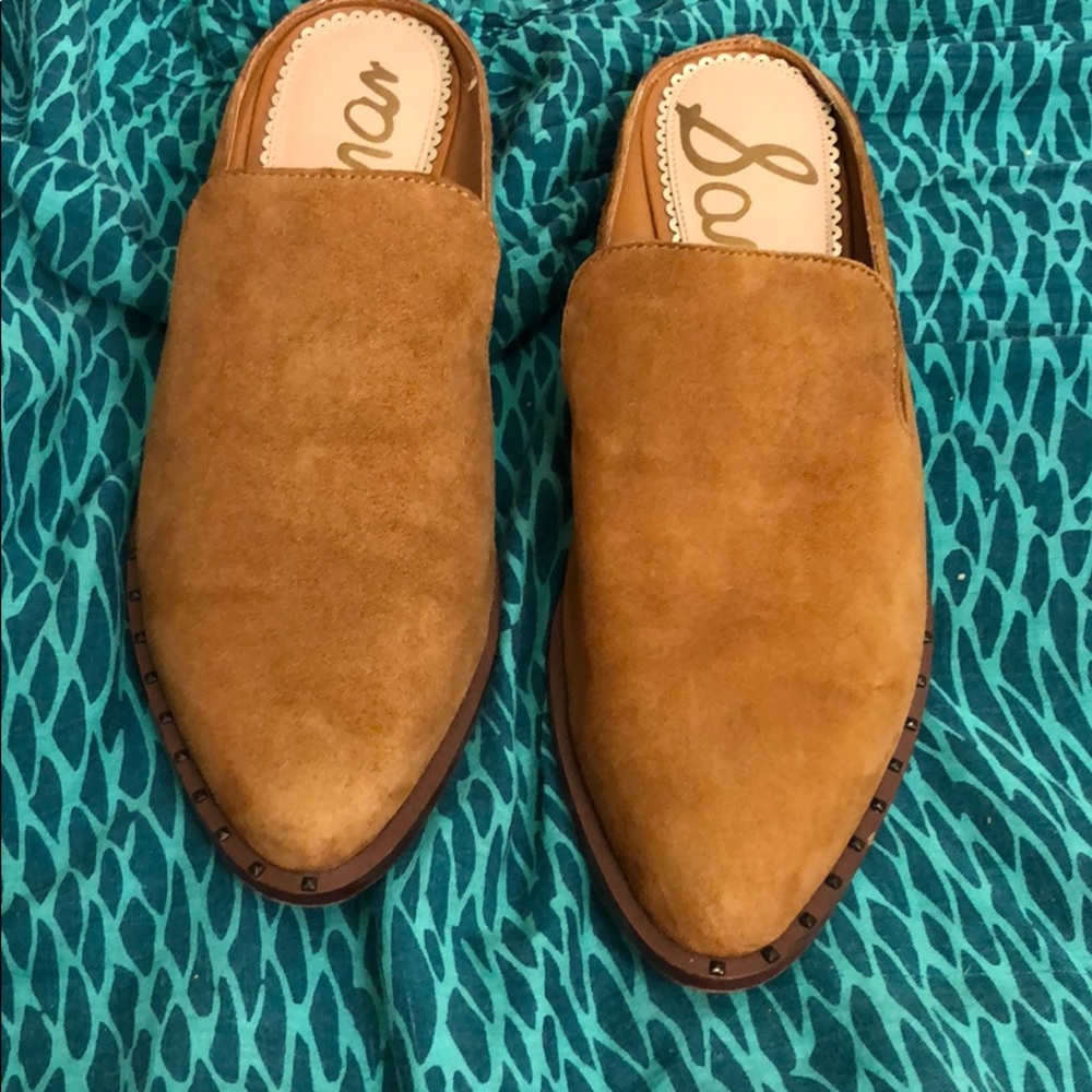 San Edelman Studded Lewellyn Mule